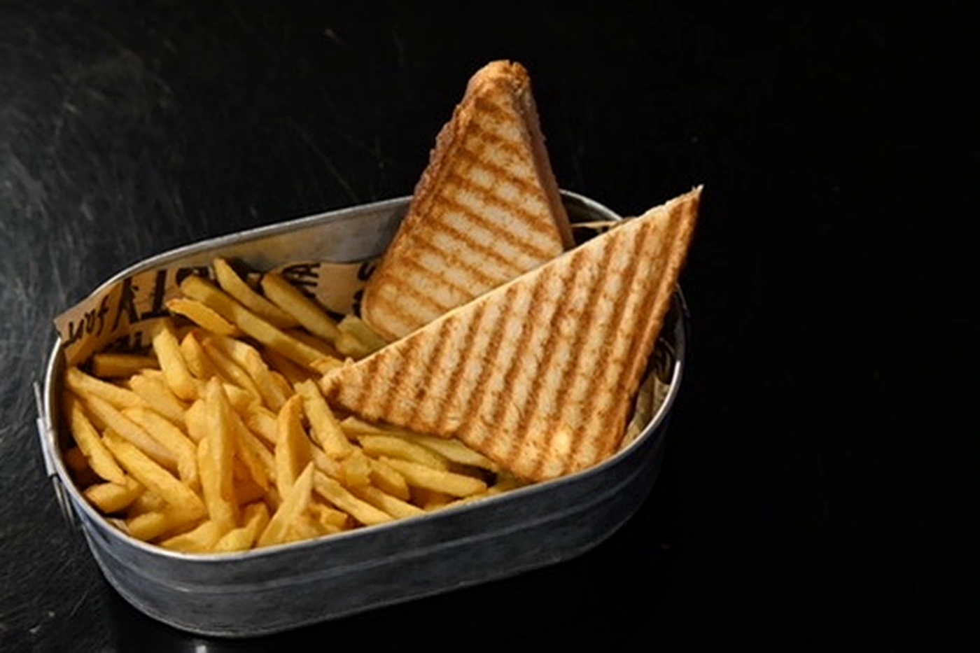 Toast με πατάτες